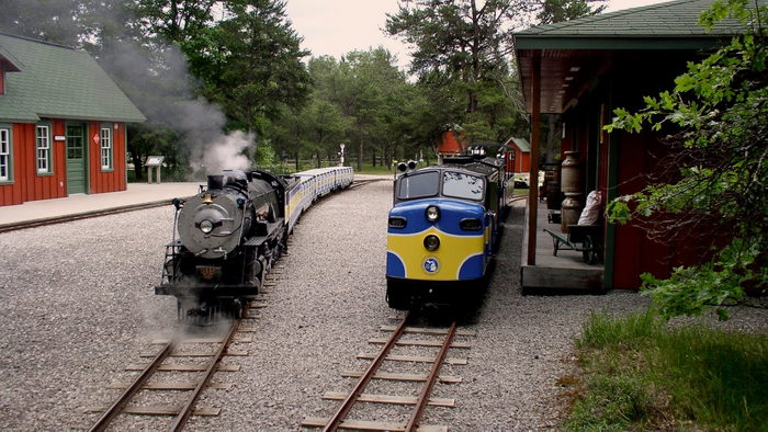 Michigan AuSable Valley Railroad - From Facebook Page (newer photo)
